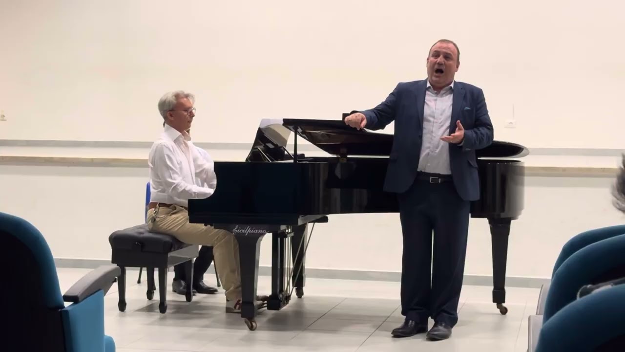 Tenor and voice teacher Jack Li Vigni sings Passione by Tagliaferri at MOSF 2025 final concert.