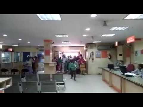Bank live. Indian bank situation for exchanging notes