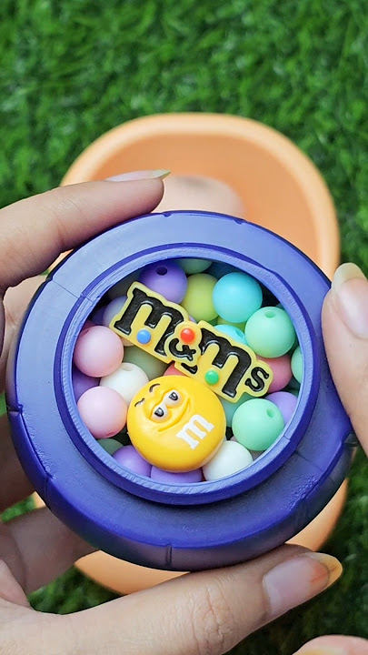 Rainbow Satisfying Video l ASMR Mixing Candy & Yummy Skittles in  Bathtubs with M&M's Slime #asmr