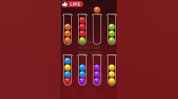 Ball sorting challenge 👌🙅🙅#challenge #gameplay #shorts