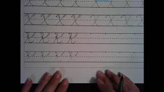 Cursive Lesson 17 X & K