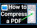 Compress PDF on iPhone 📱