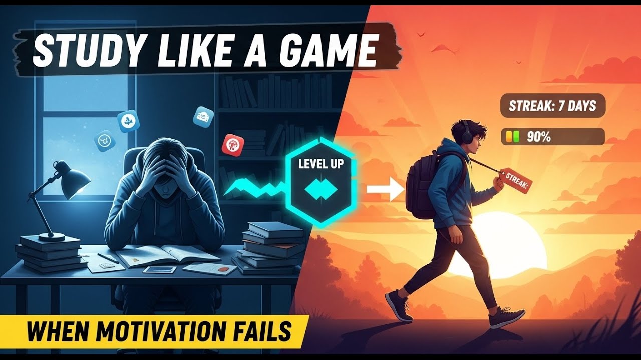 Gamify Study Gamify Your Brain: Study System That Works When Motivation Fails - YouTube