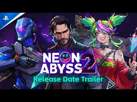 Neon Abyss 2 - Release Date Announcement | PS5 Games