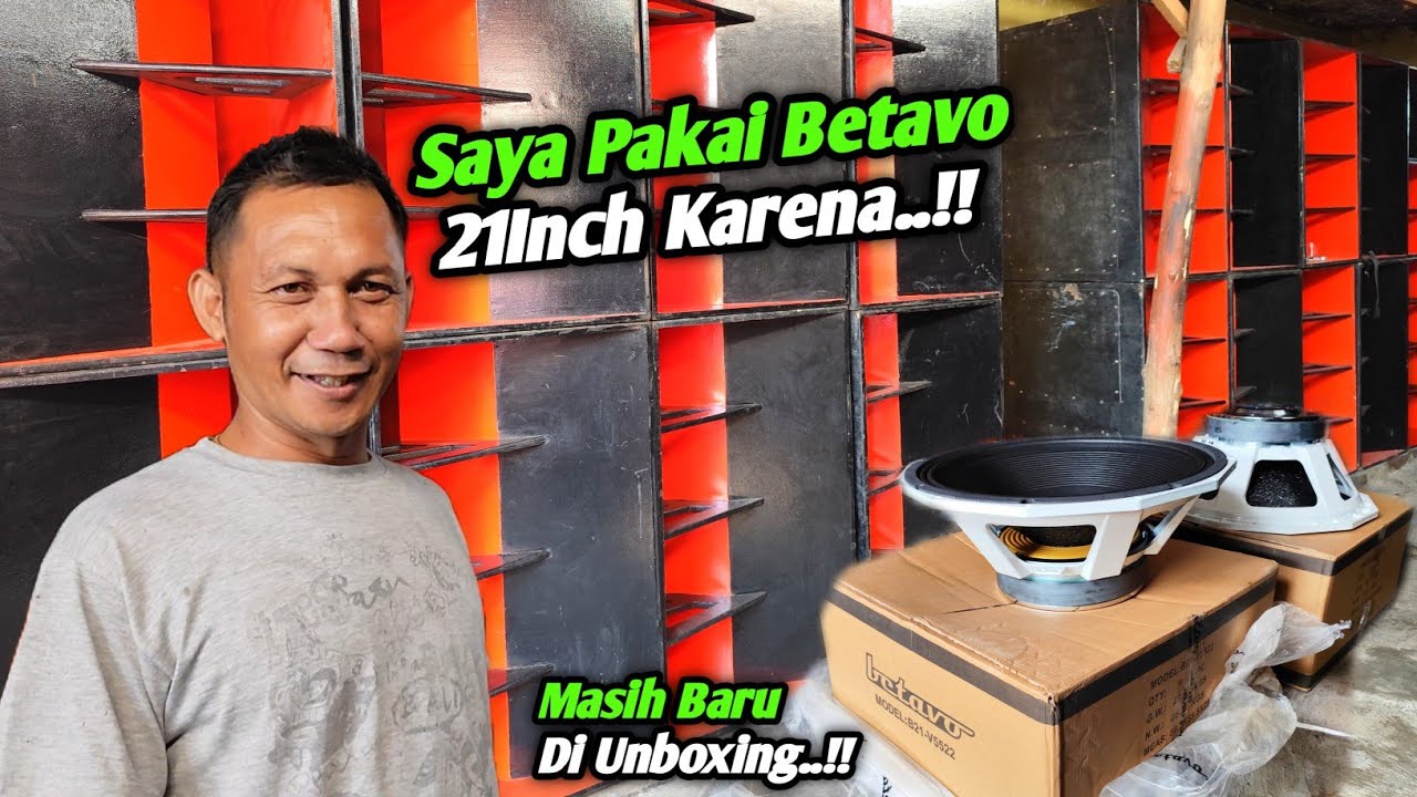 Nah Loh Riswanda Pakai Speaker Betavo 21 Dari Brewog..!! Begini Penjelasan Cak Wan..!!