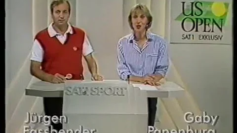 SAT.1 SPORT MIT GABY PAPENBURG UND JRGEN FASSBENDE...