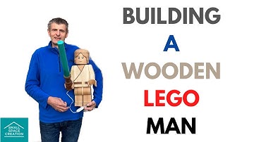 Making A Giant LEGO Man Luke Skywalker Build | Part 1