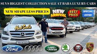 BIGGEST SUV COLLECTION( GL 350, ENDEAVOUR, FORTUNER, BMW X1, GLA, C CLASS, AUDI A4 , AUDI A3 )