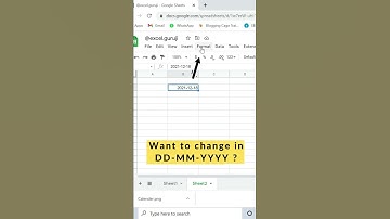 Add calendar in google sheets #shorts