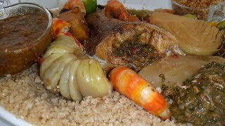 Thiebou wekhe ak sauce nététou bou wekhe beugeudj trop bon