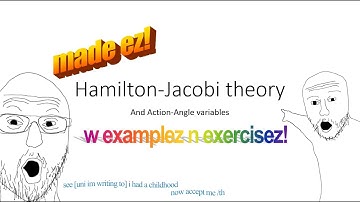 Hamilton-Jacobi theory and action-angle angle variables with examples and exercises