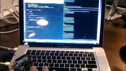 Node.js REPL + Arduino + LDR Output