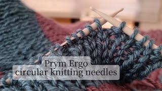 Trying out the Prym Ergonomics Circular Knitting Needles #prym #circularknitting  #knitting