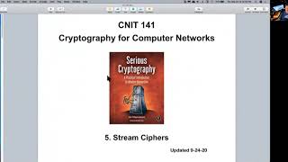 Celebrity CNIT 141: 5. Stream Ciphers Wealth