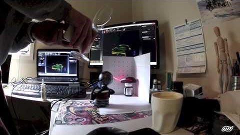 3D scanning with David Scanner and 123D Catch (Industry Of One)