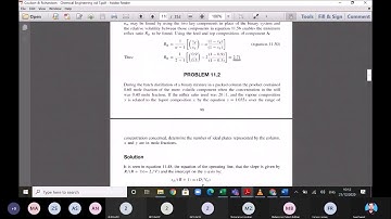 Batch distillation at constant product composition