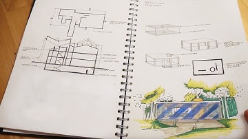 Drawing Buildings - My Architecture Sketchbook Tour