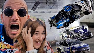 Cubans react to NASCAR  First Time  WHOAAA!