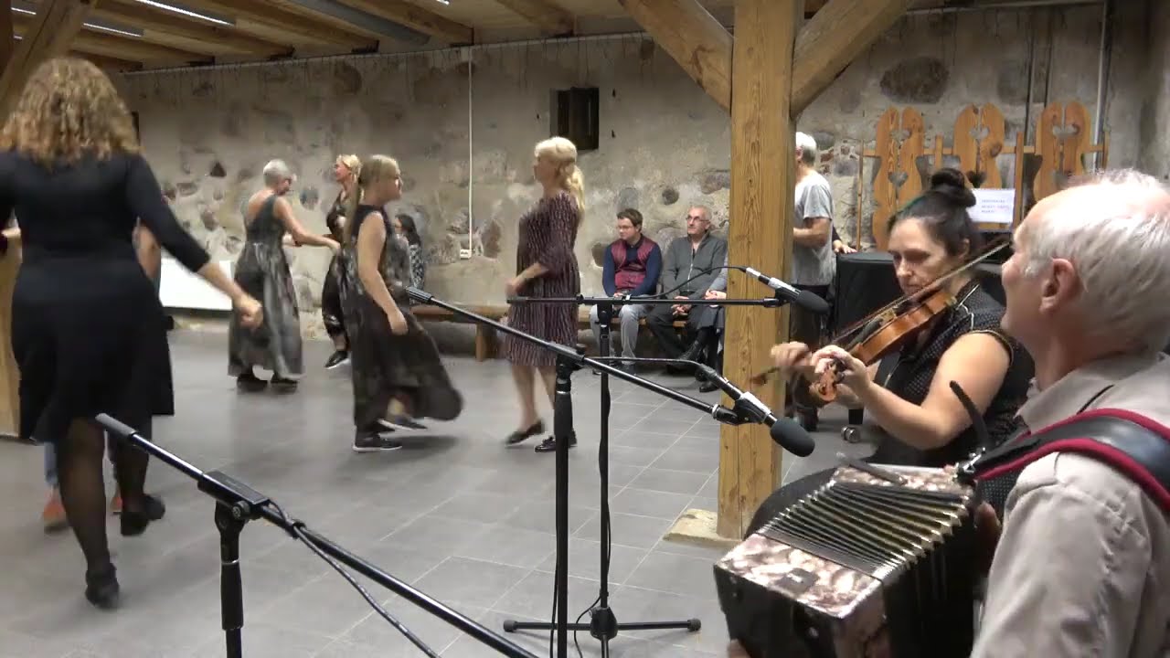 Tabakierka. Laura Lukenskienė ir Albinas Vaškevičius. Lietuviškų šokių vakaras. Kaunas 2024 10 07