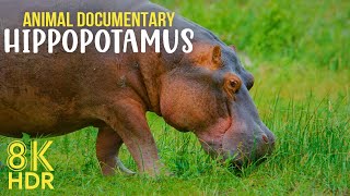 HIPPOPOTAMUS  One of the Most Dangerous Animal in Africa  Wildlife Documentary 8K HDR