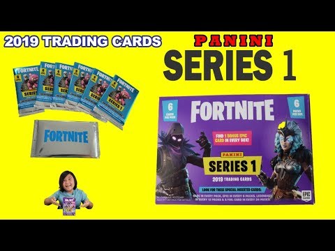 2019 Panini Fortnite Series 1 Trading Cards