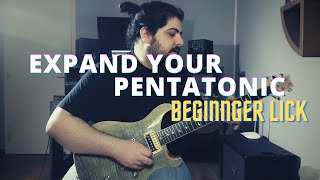 Expand Your Pentatonic Scale | Guitar Lick #1 (With TABS)