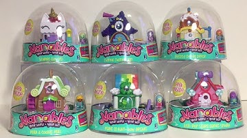 Nanables Your World Your Way Minature Playsets Donut Shop Nano Dolls Toy Unboxing & Review