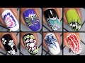 30+ Marble Nail Art Designs | Easy Drag Marble Nails Compilation | Nailicious