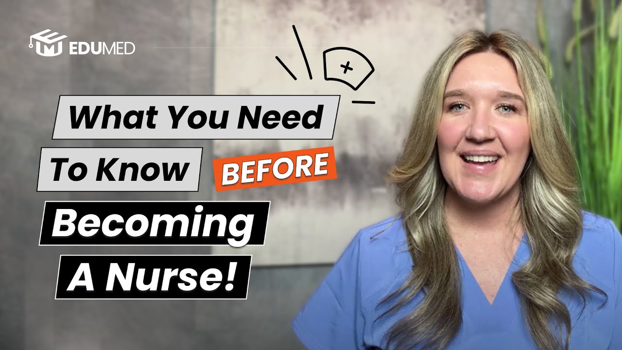 What You Need to Know BEFORE Becoming a Nurse - YouTube