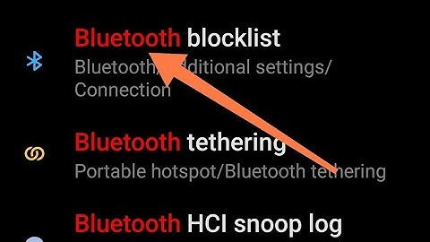 redmi k20 pro me bluetooth Blocklist check kaise kare, bluetooth Blocklist setting redmi k20 pro