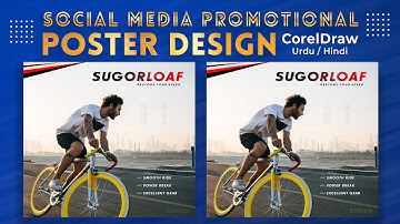 How to Create Professional Sport Poster Design - #Corel Draw Tutorials