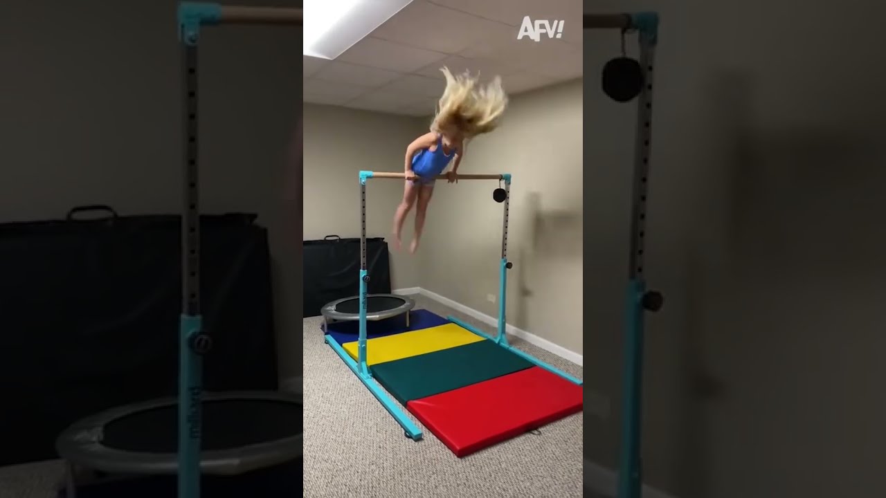 Legend Says She Still Hangin There Funny Fail Gymnastics AFV