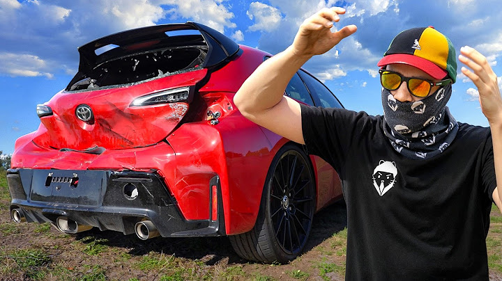 Kupiłem rozbitą Toyotę GR Corollę, aby ją naprawić