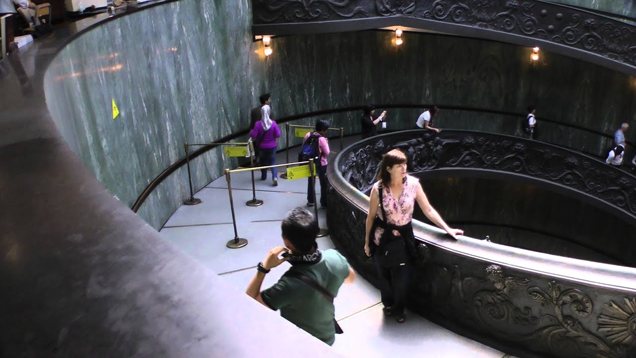 The Vatican Museum Spiral Staircase