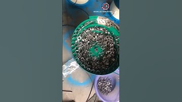 Metal ring spare part ring vibration sorting counting bowl machine