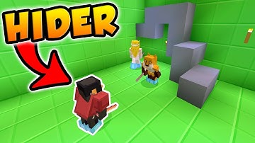 HILARIOUS SEEKER TROLL IN MINECRAFT HIDE AND SEEK! (Captain Underpants Themed)