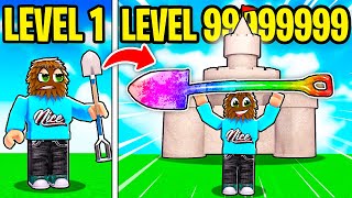 Unlocking The Strongest Shovel In Roblox