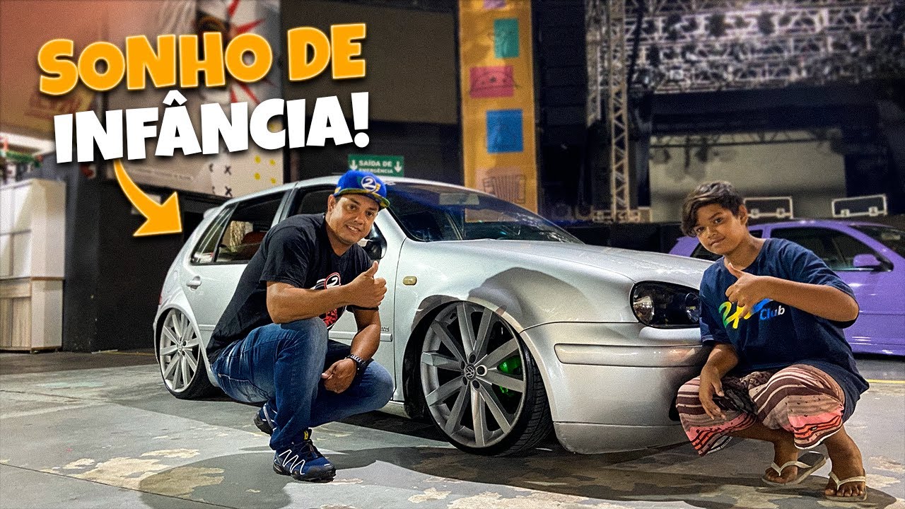 QUEM NUNCA SONHO EM TER O GOLF SAPÃO SUSPENSÃO A AR ARO 20