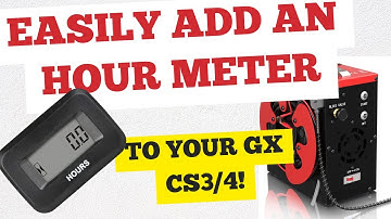 Super Simple Hour Meter Install for GX CS3, CS4 Compressors – Boost Your Airgun Maintenance!