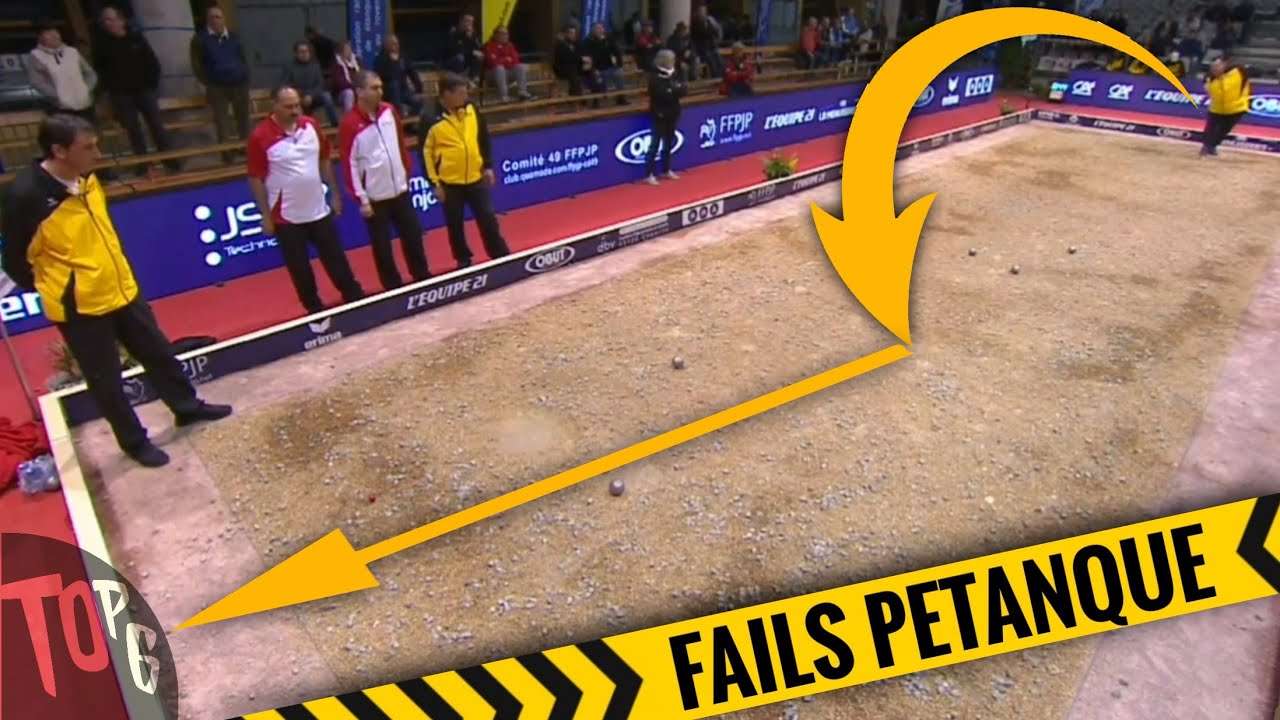 6 fails à la pétanque 🙃