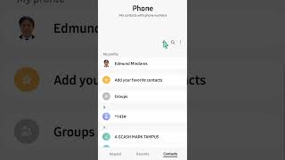 How To Create and Share QR Code Contact on Android Device #androidsettings #qrcode #smartphone