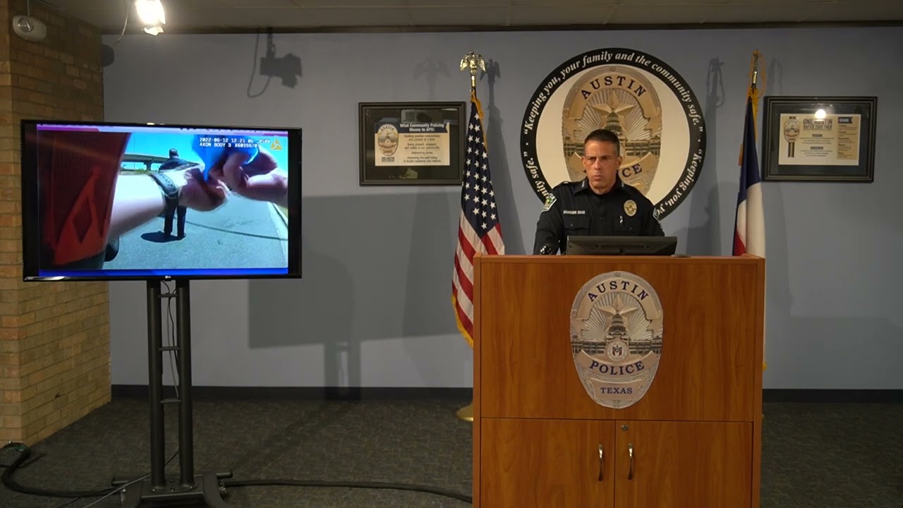 OfficerInvolved Shooting Press Conference June 12, 2022 YouTube
