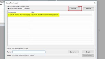 Tutorial Section 2.12 - Create a New Project Rev 1