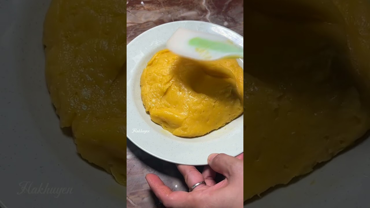 CÁCH LÀM BÁNH DẺO NHÂN KEM TRỨNG MUỐI #banhdeo #TrungThu #TrungThu2025 #hakhuyen 