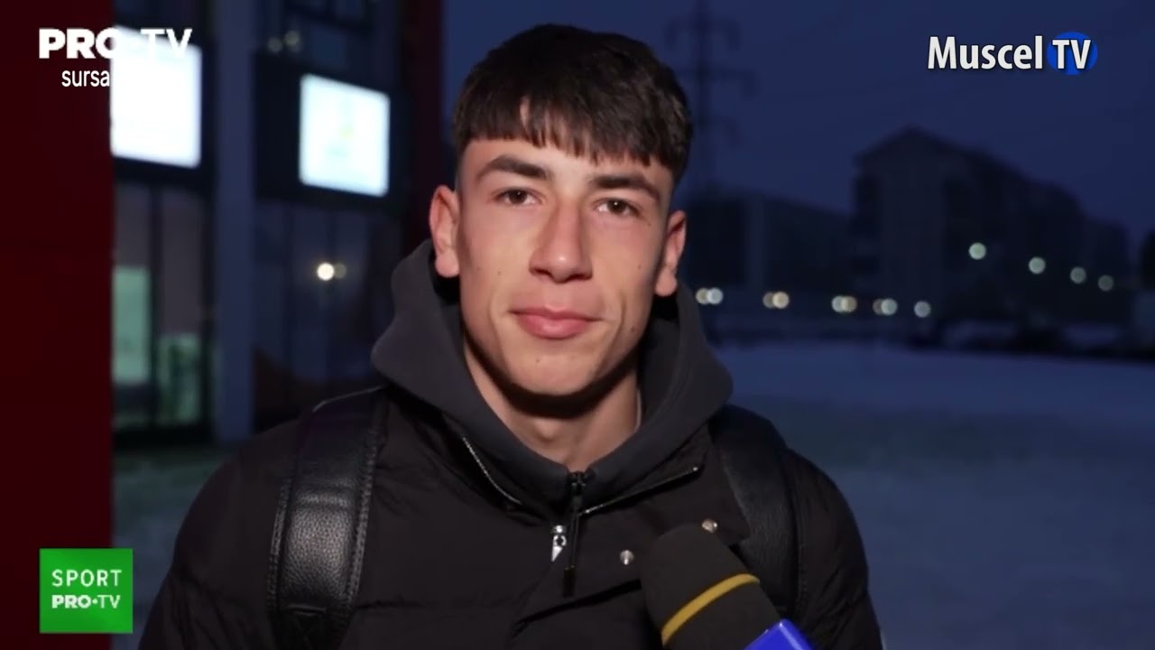 jurnal MUSCEL TV 16 01 2026 SPORT │ E OFICIAL! ÎNCĂ UN MUSCELEAN LA DINAMO