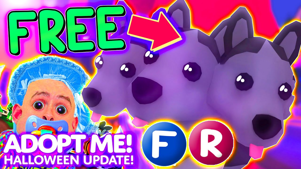 How To Get Free Legendary Cerberus Pet In Adopt Me Roblox Halloween Fly Ride Cerberus Giveaway Free Youtube - roblox cerberus free