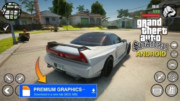 GTA SA High Quality Graphics Modpack V2 For Android | No Crash & Lag