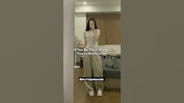 if you do this things you are an introvert 😜🌷 #aesthetic #attractive #shorts #introvert ............