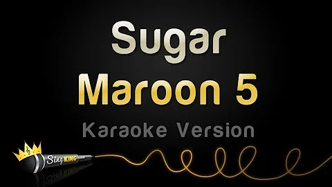 Maroon 5 - Sugar (Karaoke Version)