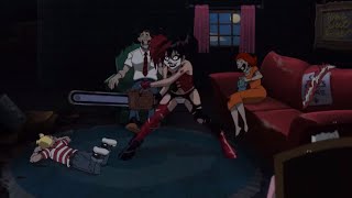 Justice League Gods and Monsters Batman vs Harley Quinn